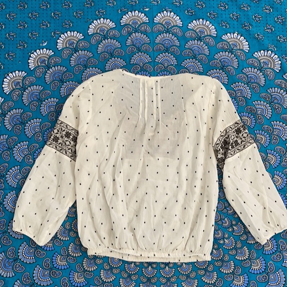 White embroidered “bohemian” blouse - Picture 7 of 7